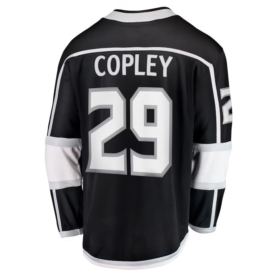 Custom #29 Black LAK Hockey Shirt Top