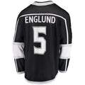 Custom #5 Black LAK Hockey Shirt Top