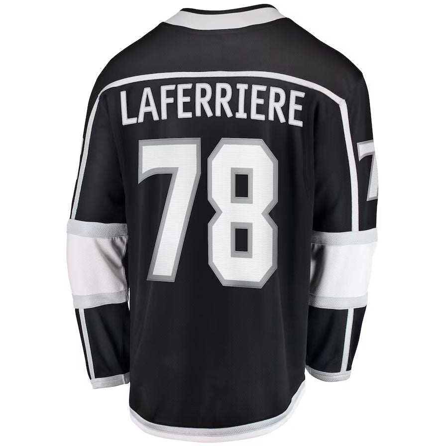 Custom #78 Black LAK Hockey Shirt Top