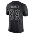 Custom #99 Black LAR Football Shirt Top