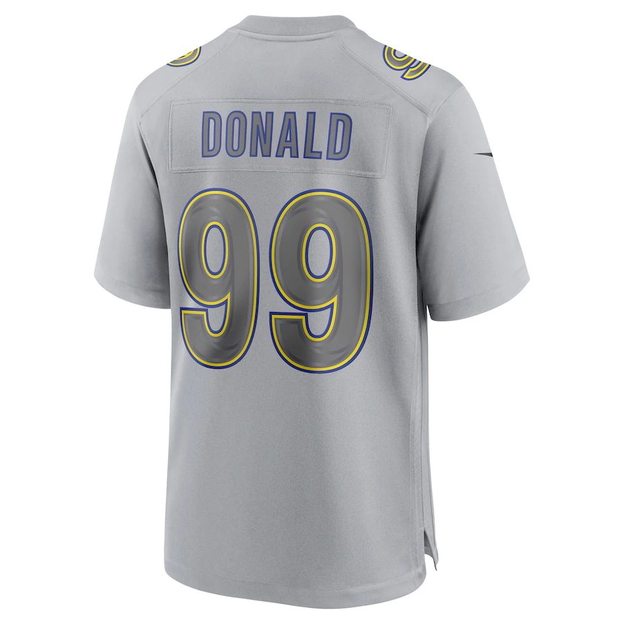 Custom #99 Gray LAR Football Shirt Top