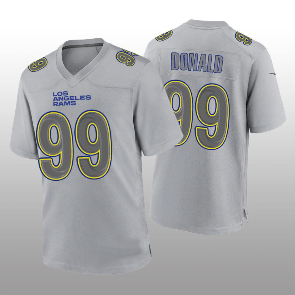 Custom #99 Gray LAR Football Shirt Top