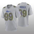 Custom #99 Gray LAR Football Shirt Top