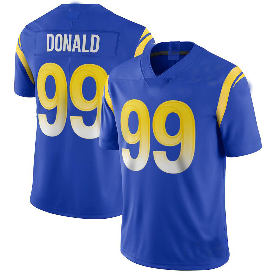 Custom #99 LAR Football Shirt Top