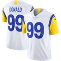 Custom #99 White LAR Football Shirt Top