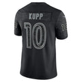 Custom #10 Black LAR Football Shirt Top