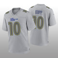 Custom #10 Gray LAR Football Shirt Top