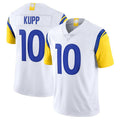 Custom #10 White LAR Football Shirt Top