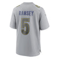 Custom #5 Gray LAR Football Shirt Top