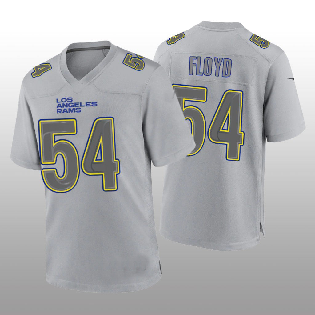 Custom #54 Gray LAR Football Shirt Top