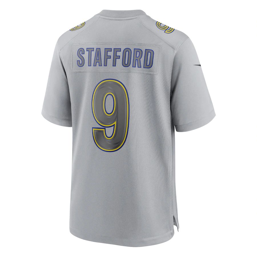 Custom #9 Gray LAR Football Shirt Top