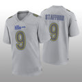 Custom #9 Gray LAR Football Shirt Top