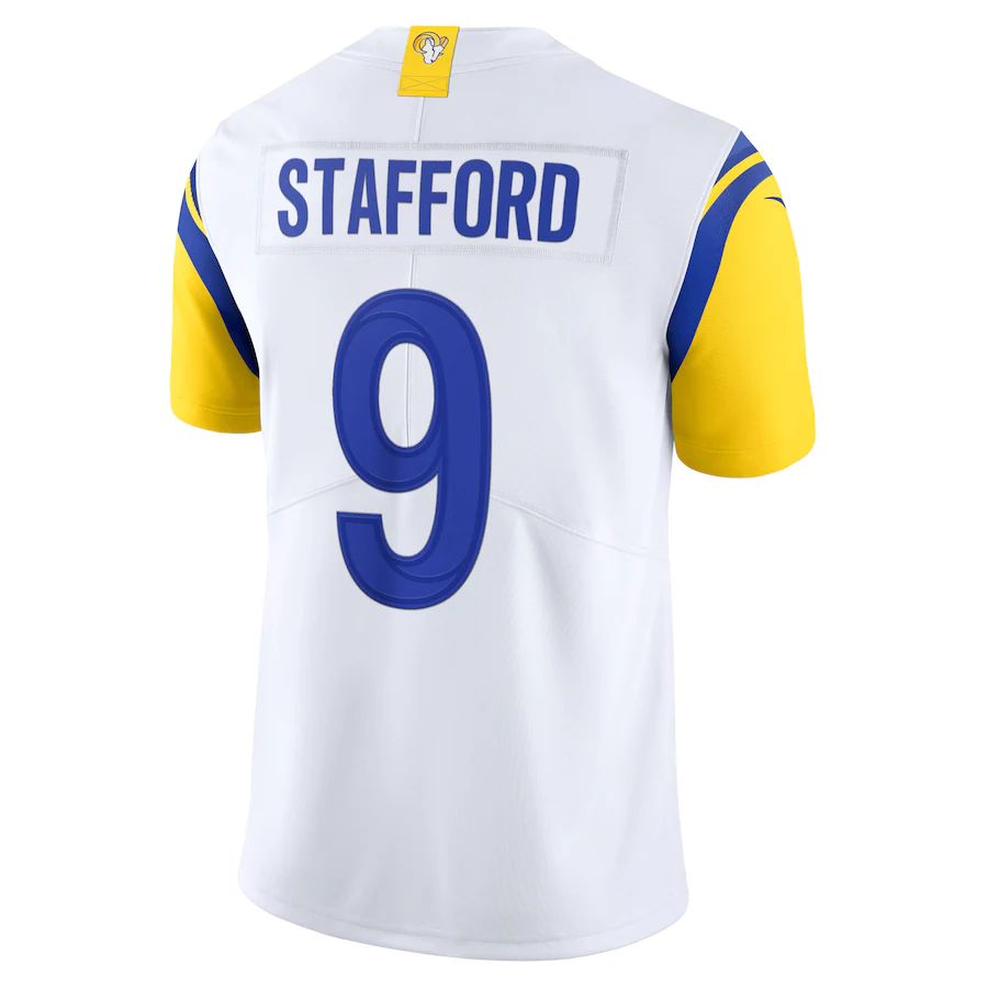 Custom #9 White LAR Football Shirt Top
