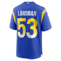 Custom #53 LAR Football Shirt Top