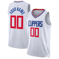 Custom #23 White 2022 LAC Basketball Shirt Top