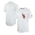 Custom White DET Baseball Shirt Top