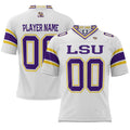 Custom White Football Shirt Top