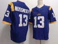 Custom #13 Purple College Shirt Top
