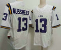 Custom #13 White College Shirt Top