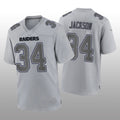 Custom #34 Gray LV Football Shirt Top