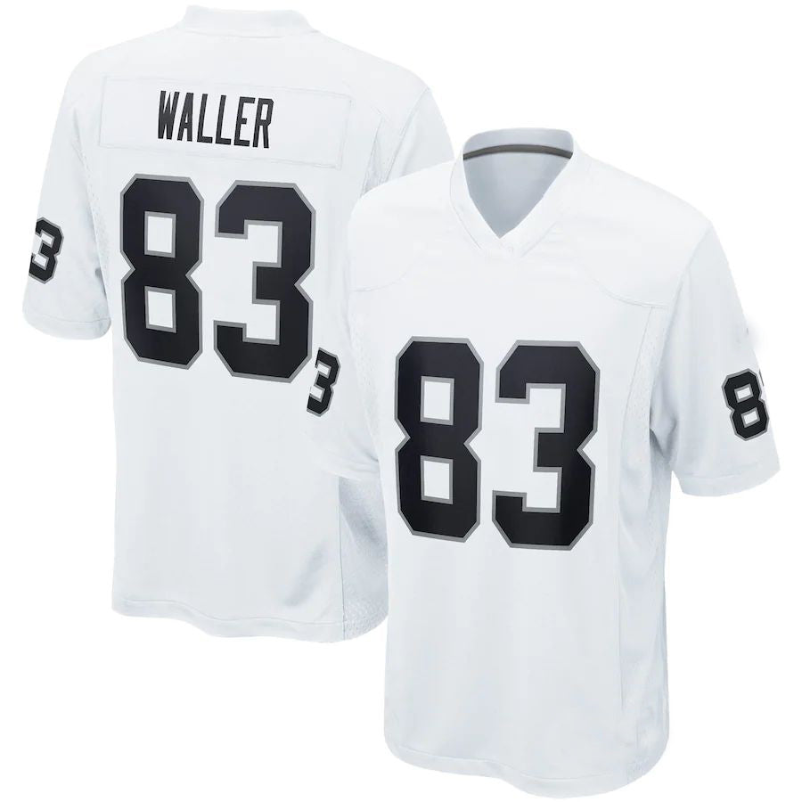 Custom #83 White LV Football Shirt Top