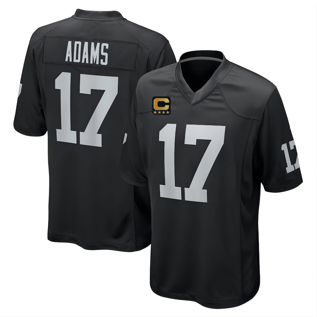 Custom #17 Black 2022 LV Football Shirt Top