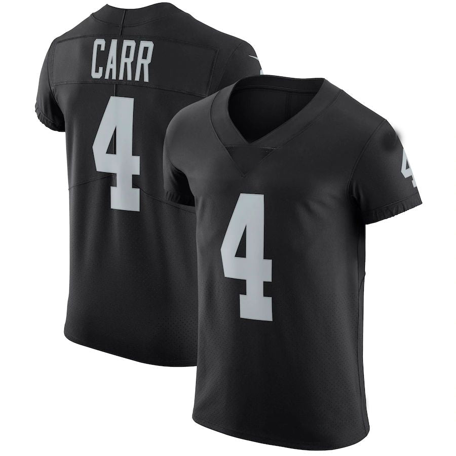 Custom #4 Black LV Football Shirt Top