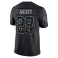 Custom #28 Black LV Football Shirt Top
