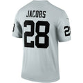 Custom #28 Silver LV Football Shirt Top