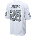 Custom #28 White LV Football Shirt Top