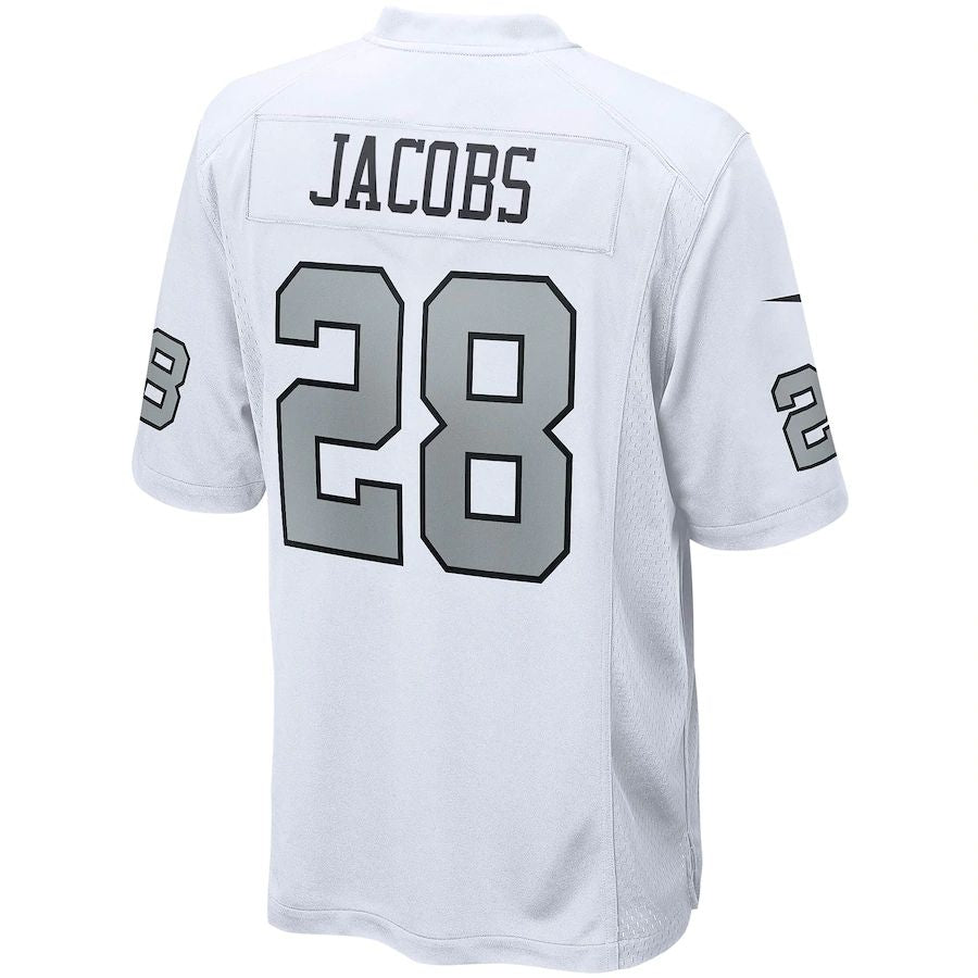 Custom #28 White LV Football Shirt Top