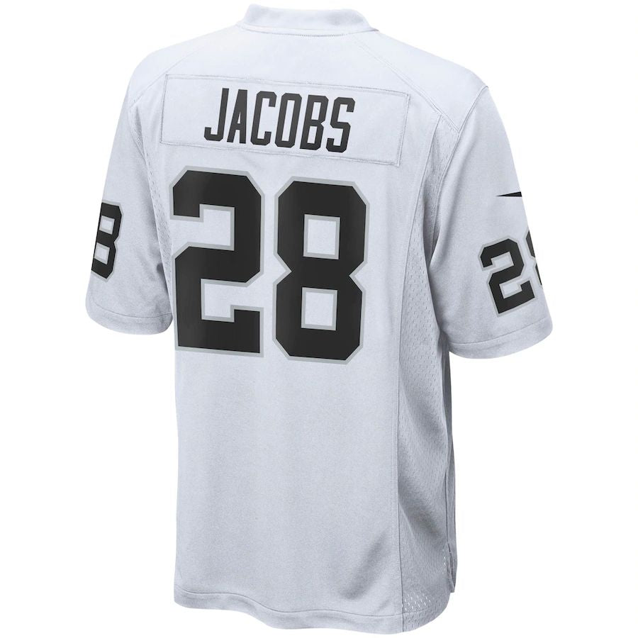 Custom #28 White LV Football Shirt Top