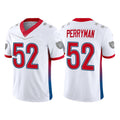 Custom #52 White 2022 LV Football Shirt Top