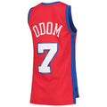 Custom #7 Red 2000 LAC Basketball Shirt Top