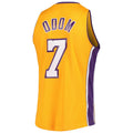 Custom #7 Gold LAL Basketball Shirt Top