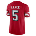 Custom #5 Black 2022 SF Football Shirt Top