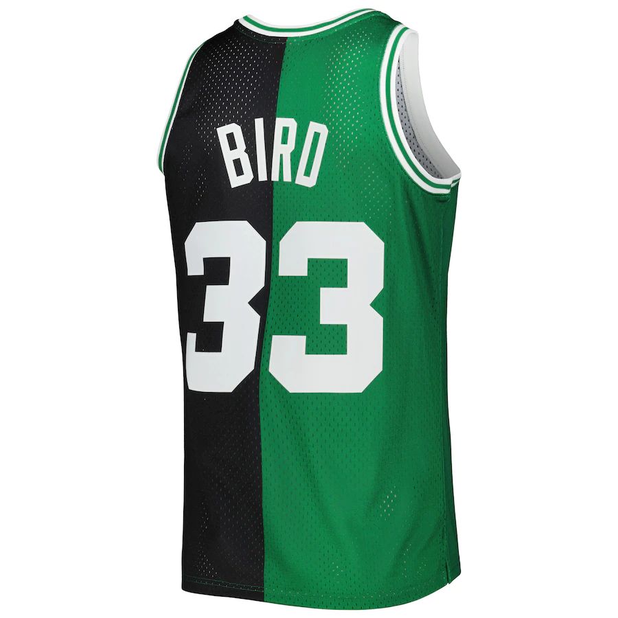 Custom #33 Black 1985 BOS Basketball Shirt Top