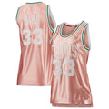 Custom #33 Pink 1985 BOS Basketball Shirt Top