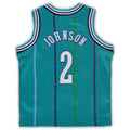 Custom #2 Teal 1992 CHA Basketball Shirt Top