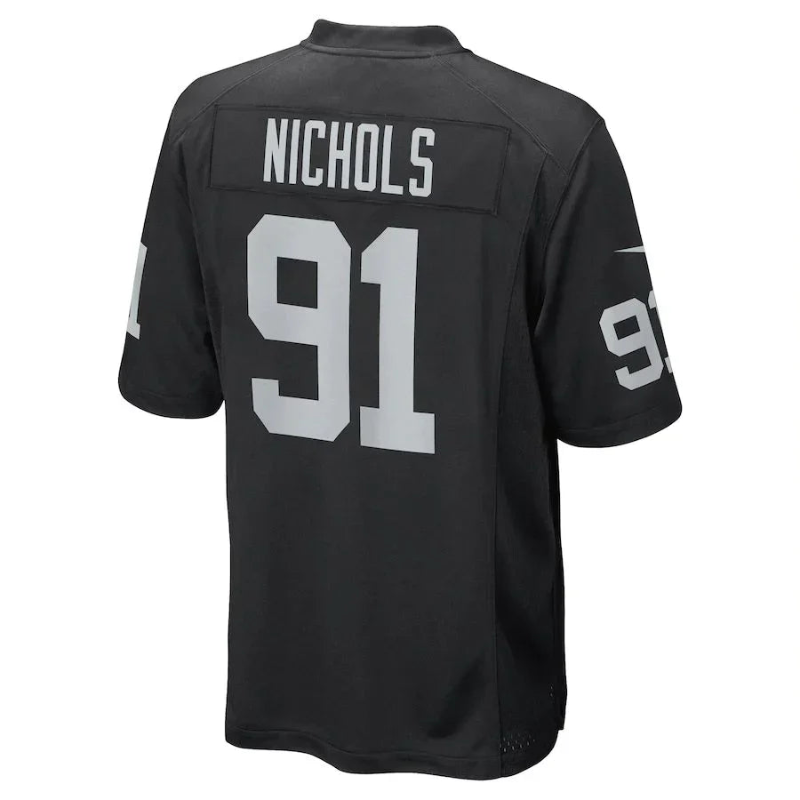 Custom #91 Black LV Football Shirt Top