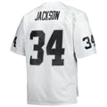 Custom #34 White 1988 LV Football Shirt Top