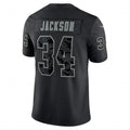 Custom #34 Black LV Football Shirt Top