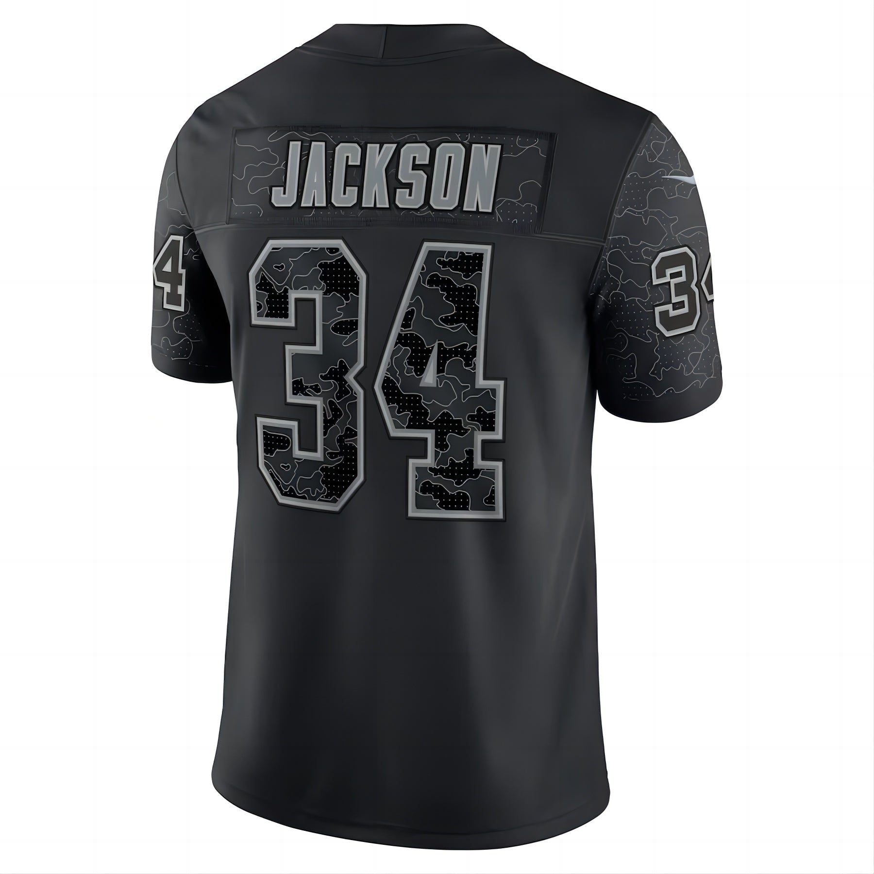 Custom #34 Black LV Football Shirt Top