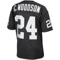 Custom #24 Black 1998 Throwback LV Football Shirt Top
