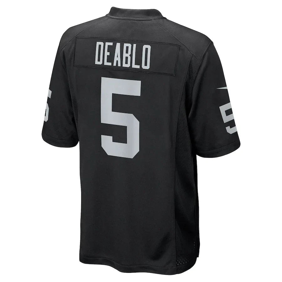 Custom #5 Black LV Football Shirt Top