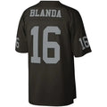 Custom #16 Black 1967 LV Football Shirt Top