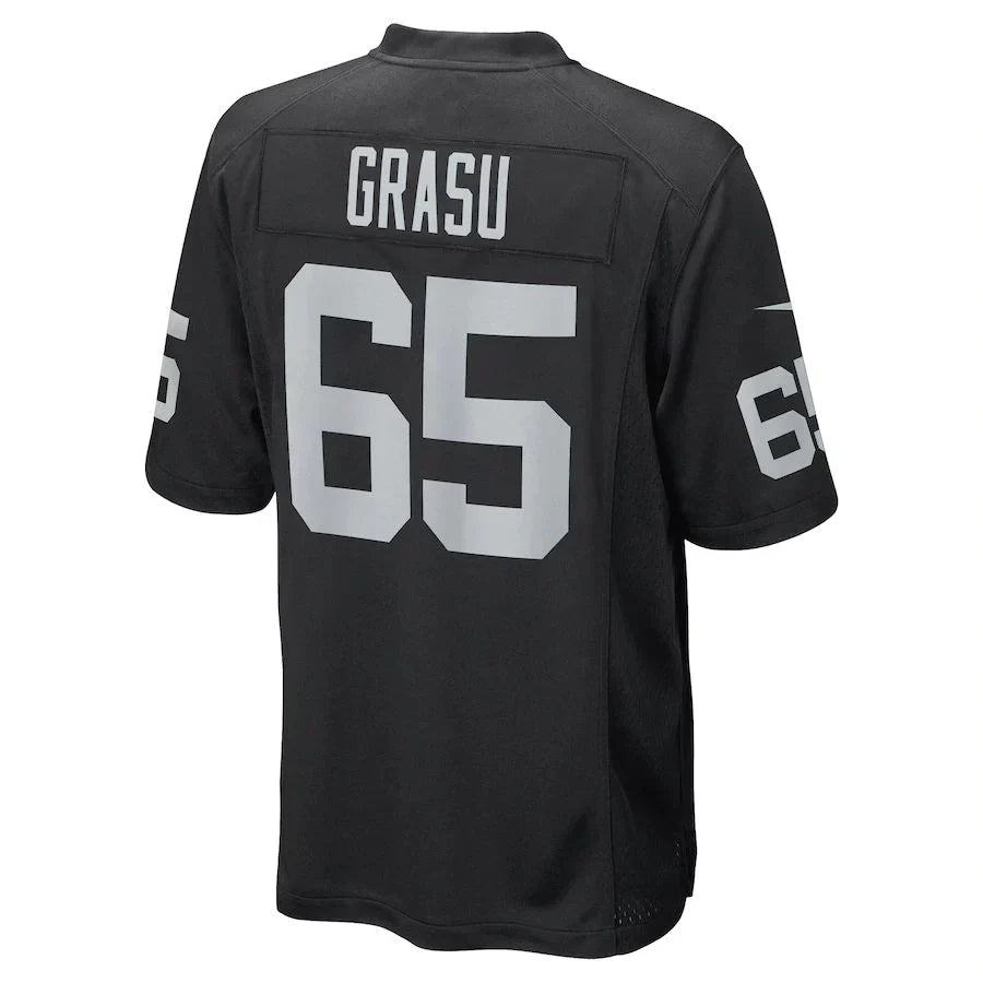 Custom #65 Black LV Football Shirt Top