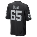 Custom #65 Black LV Football Shirt Top