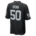 Custom #50 Black LV Football Shirt Top