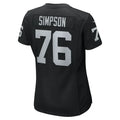 Custom #76 Black LV Football Shirt Top